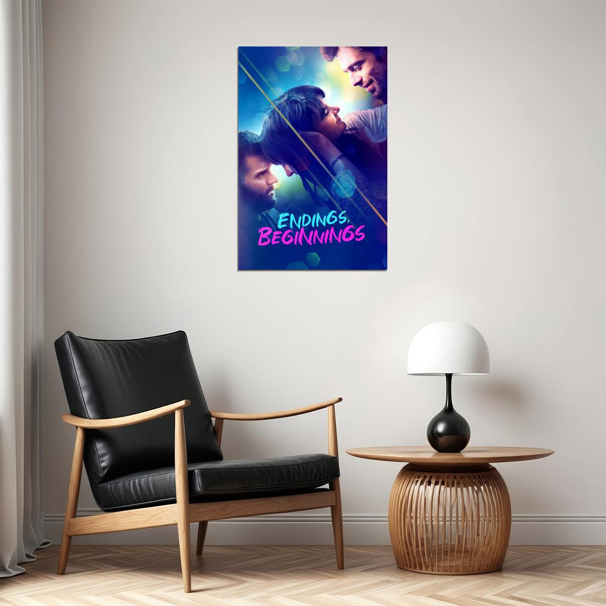 Endings And Beginnings Movie 2020 Dram Poster Wall Art Print Home Wall Decor - xonomax