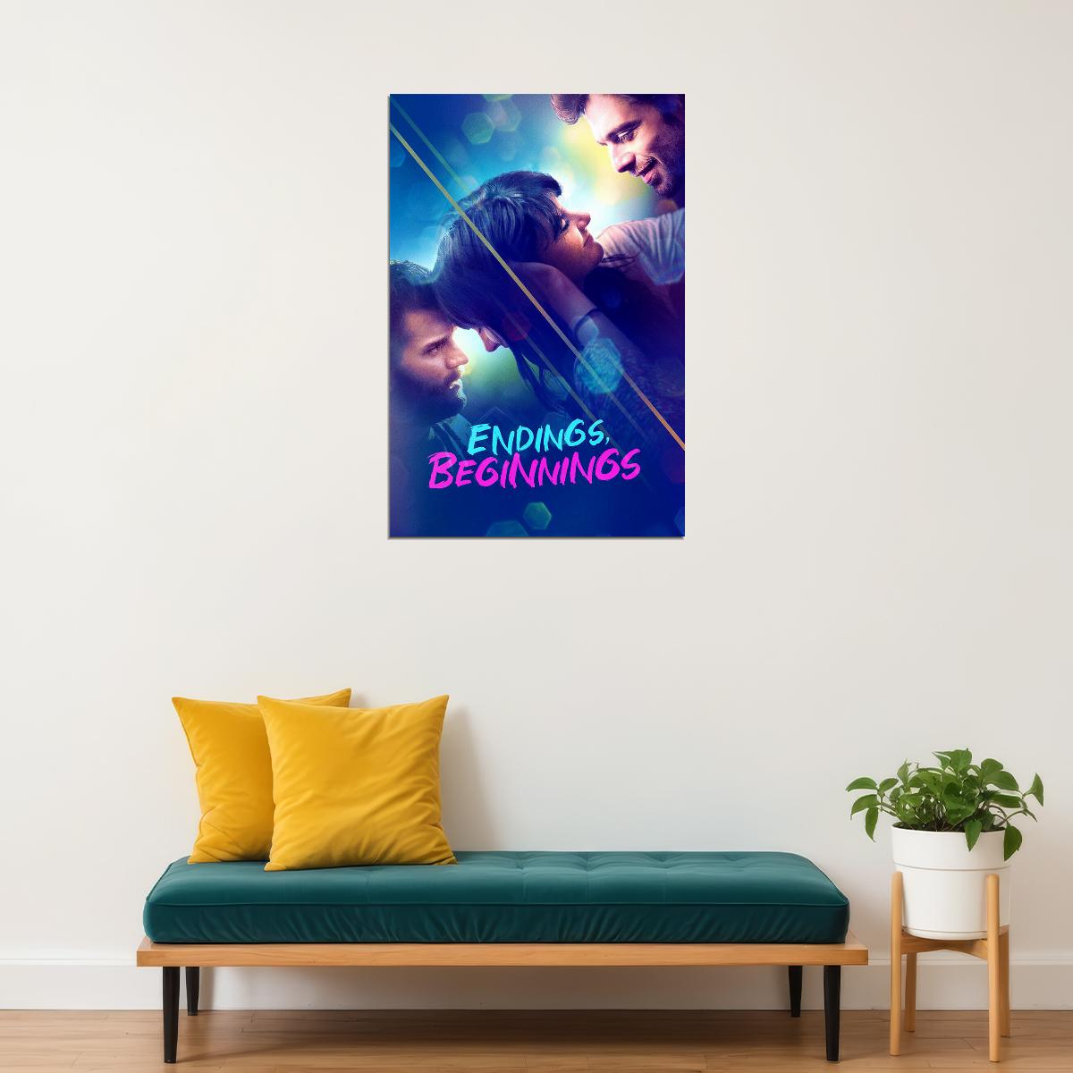 Endings And Beginnings Movie 2020 Dram Poster Wall Art Print Home Wall Decor - xonomax