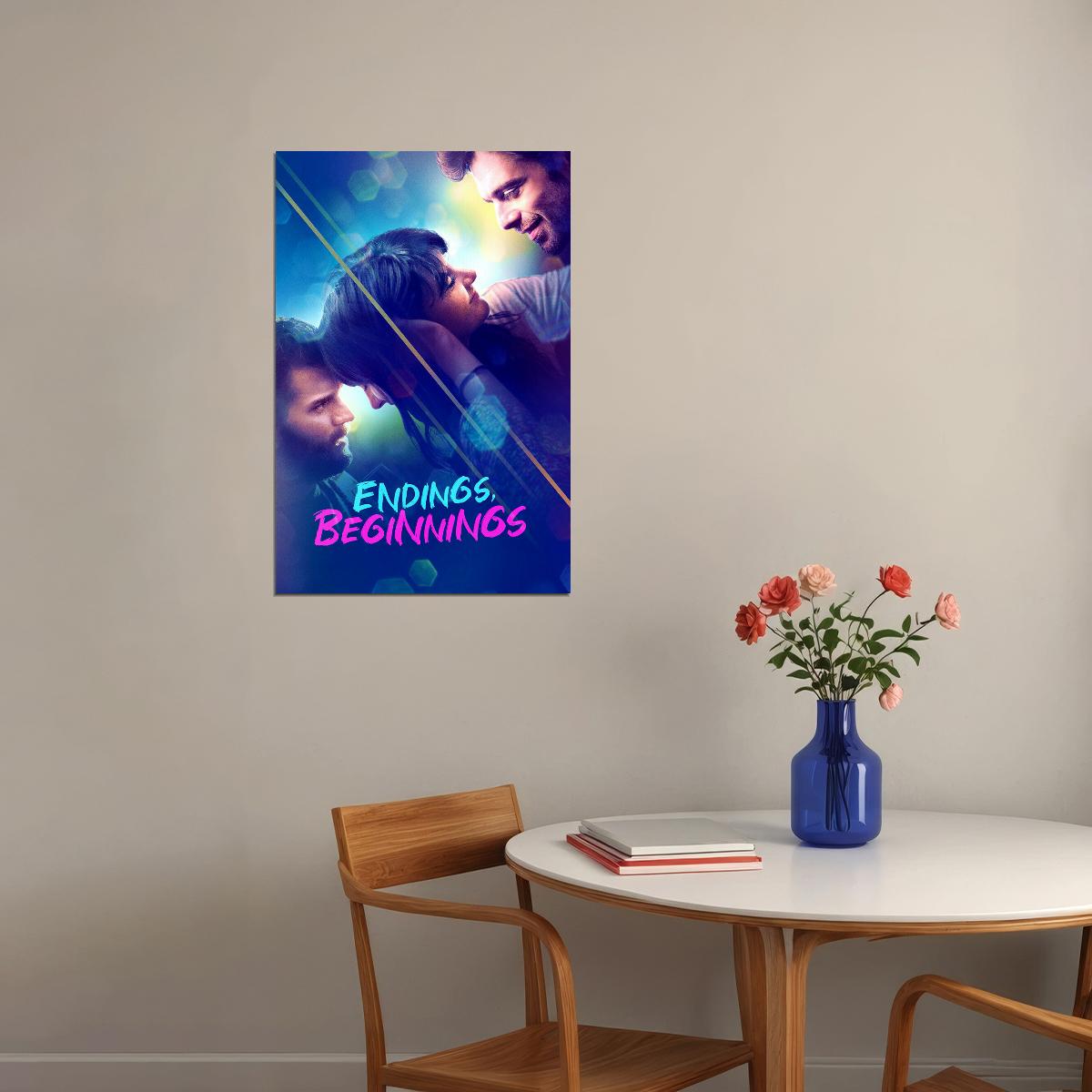 Endings And Beginnings Movie 2020 Dram Poster Wall Art Print Home Wall Decor - xonomax