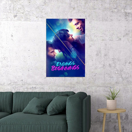 Endings And Beginnings Movie 2020 Dram Poster Wall Art Print Home Wall Decor - xonomax