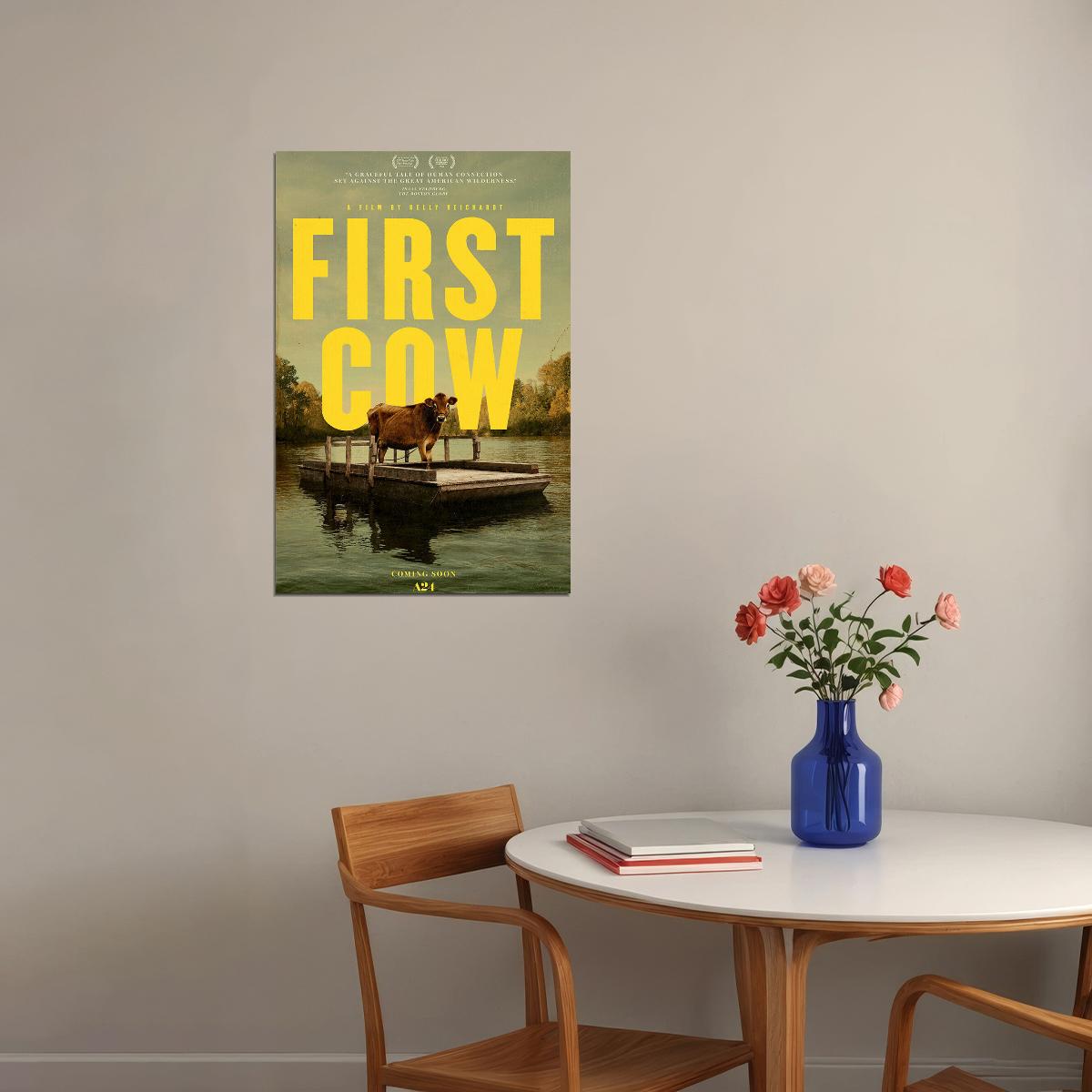 First Cow Movie 2020 Immigrant Drama Poster Wall Art Print Home Wall Decor - xonomax