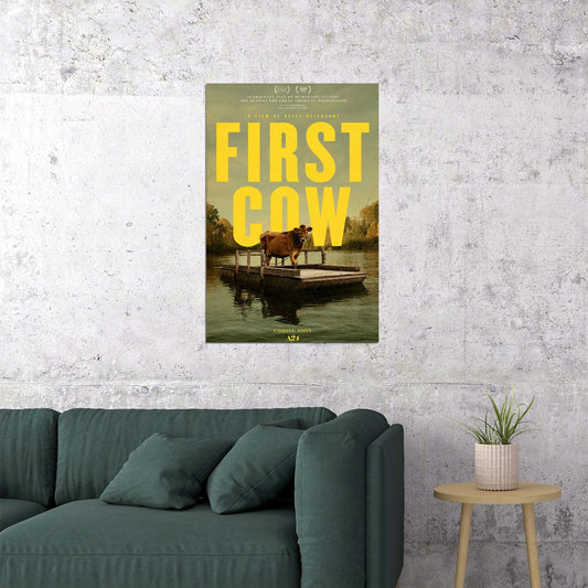 First Cow Movie 2020 Immigrant Drama Poster Wall Art Print Home Wall Decor - xonomax