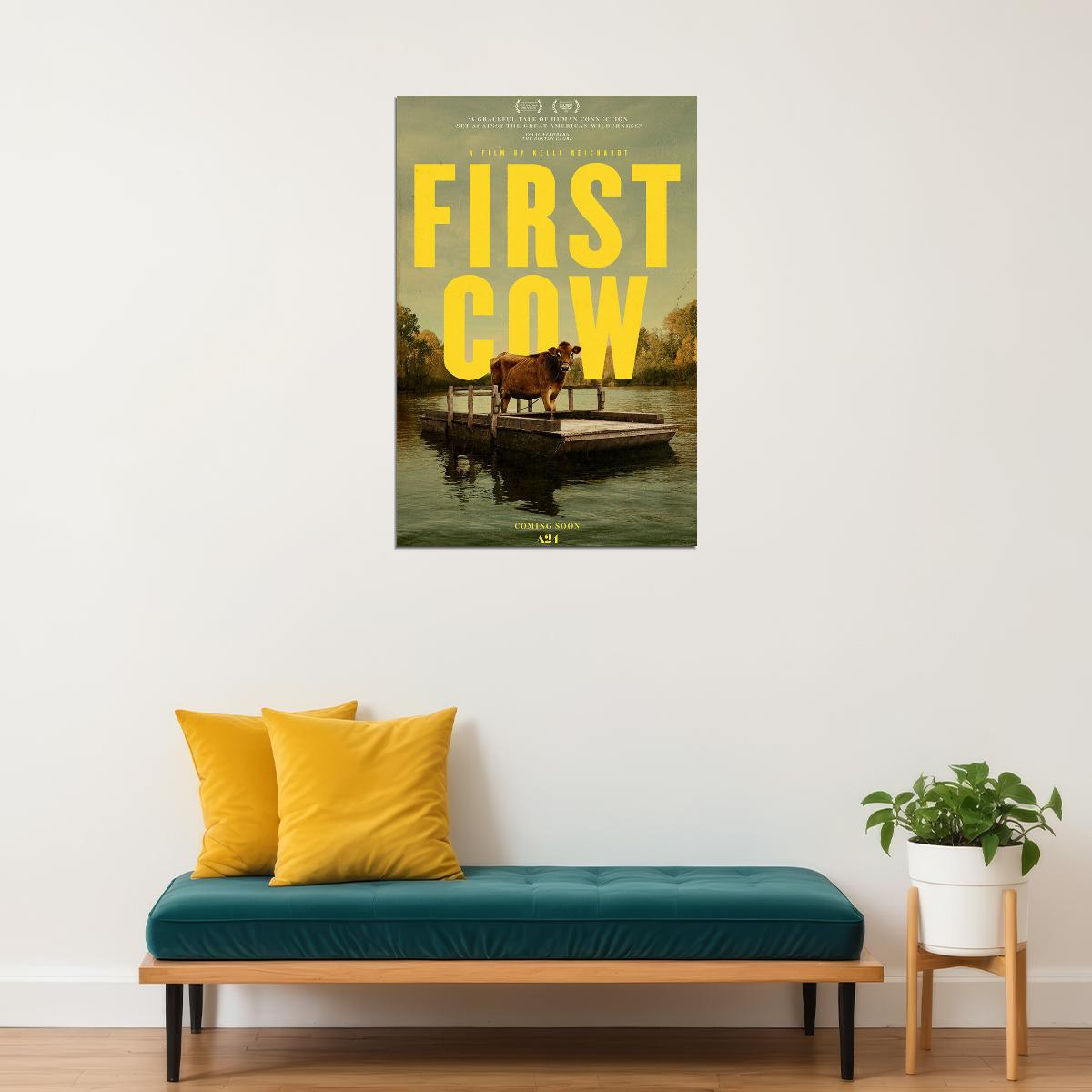 First Cow Movie 2020 Immigrant Drama Poster Wall Art Print Home Wall Decor - xonomax