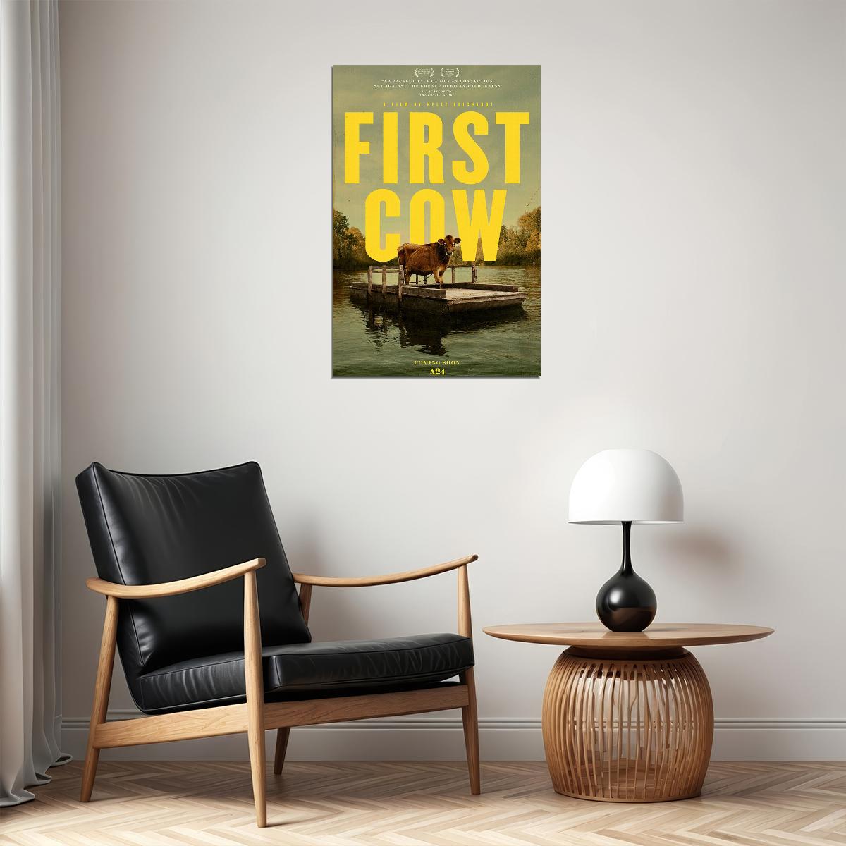First Cow Movie 2020 Immigrant Drama Poster Wall Art Print Home Wall Decor - xonomax