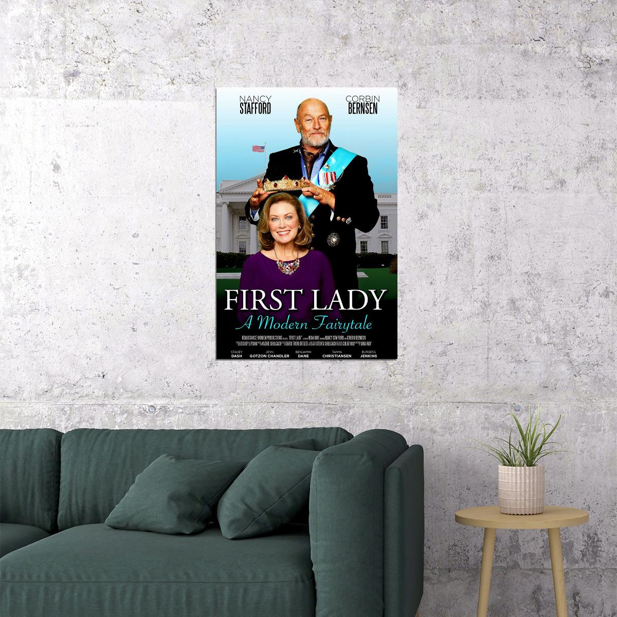 First Lady 2020 Movie Comedy Romance Poster Wall Art Print Home Wall Decor - xonomax
