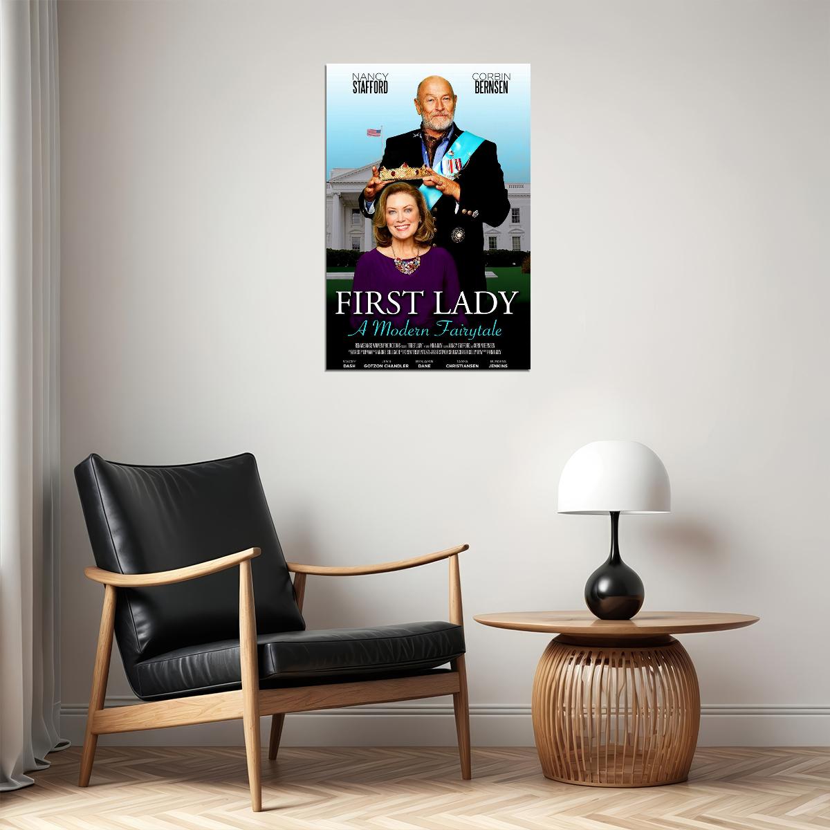 First Lady 2020 Movie Comedy Romance Poster Wall Art Print Home Wall Decor - xonomax