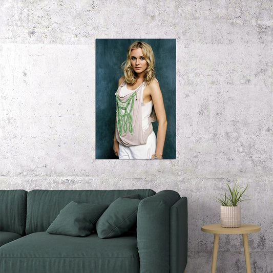 Diane Kruger German Artist Helen Character Poster Wall Art Print Home Wall Decor - xonomax