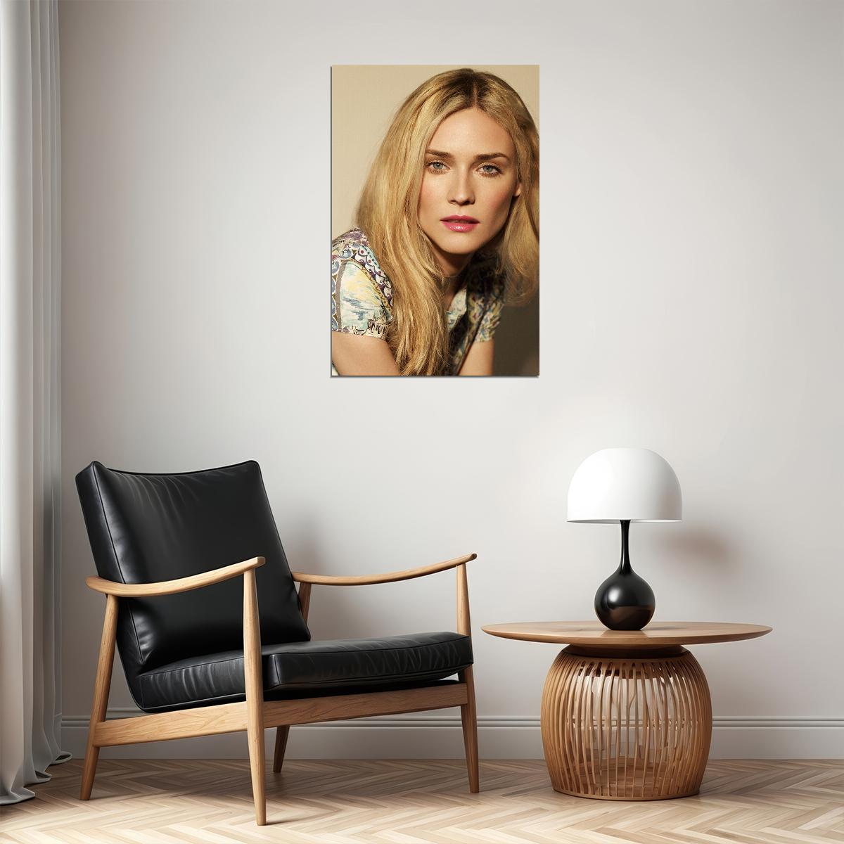 Diane Kruger German Actress And Artist Poster Wall Art Print Home Wall Decor - xonomax
