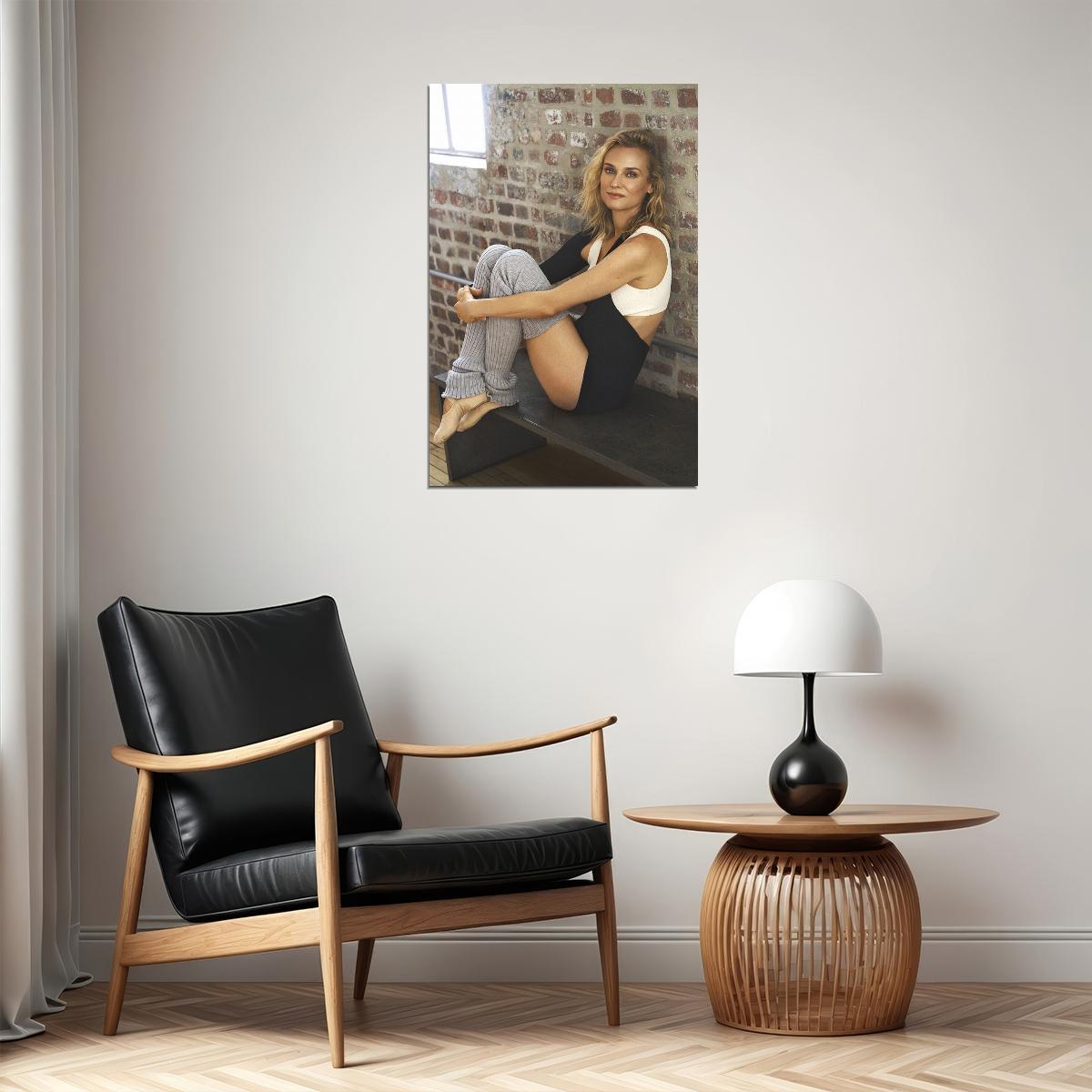 Diane Kruger German Actor And Artist Poster Wall Art Print Home Wall Decor - xonomax