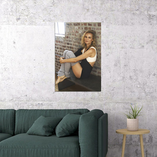 Diane Kruger German Actor And Artist Poster Wall Art Print Home Wall Decor - xonomax