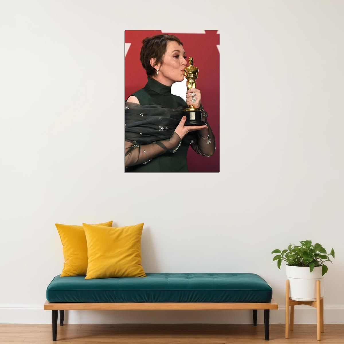 Olivia Colman Celebrity British Actor Poster Wall Art Print Home Wall Decor - xonomax