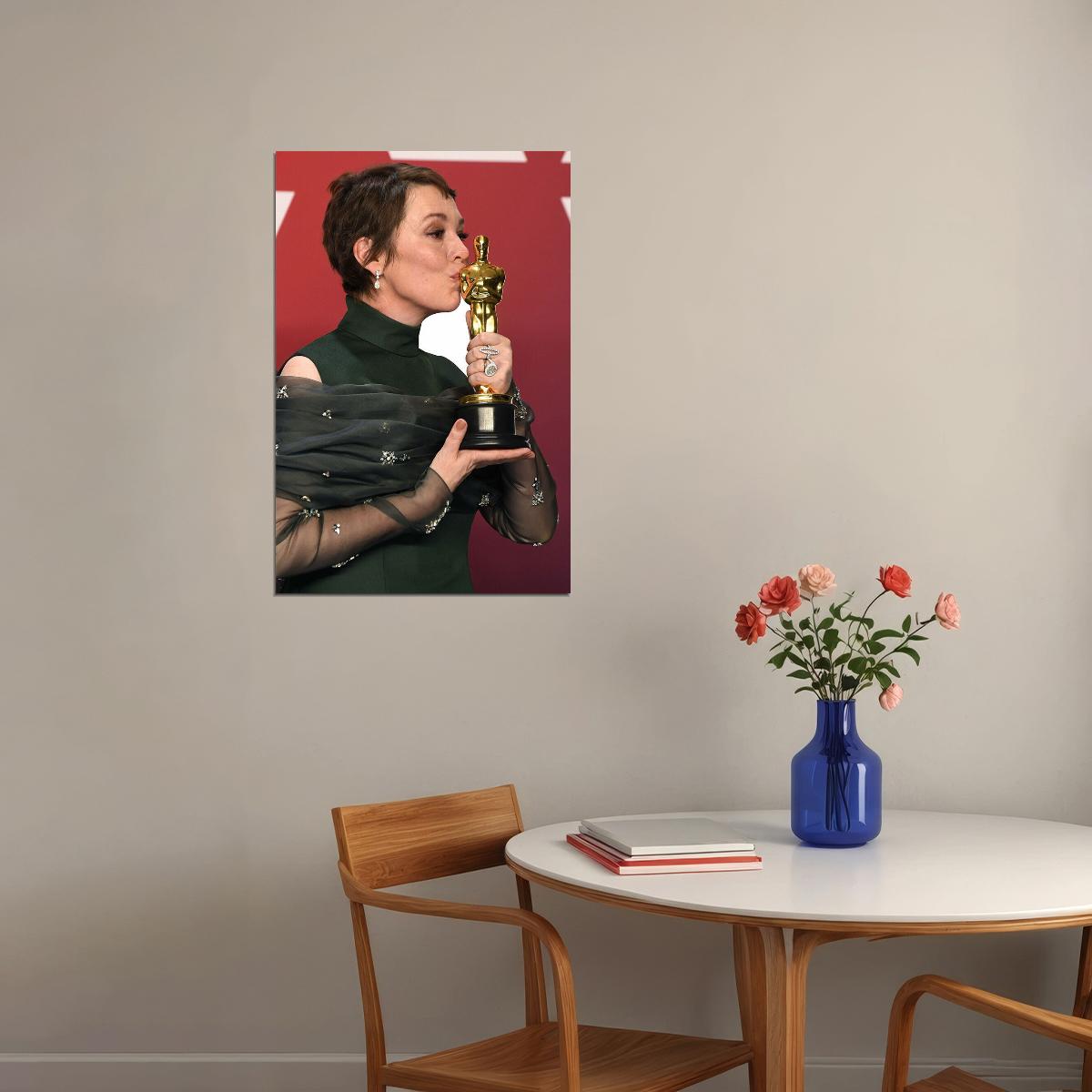 Olivia Colman Celebrity British Actor Poster Wall Art Print Home Wall Decor - xonomax