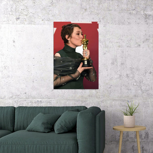 Olivia Colman Celebrity British Actor Poster Wall Art Print Home Wall Decor - xonomax