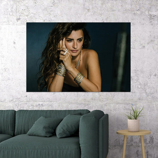 Penelope Cruz Spanish Actress And Model Poster Wall Art Print Home Wall Decor - xonomax