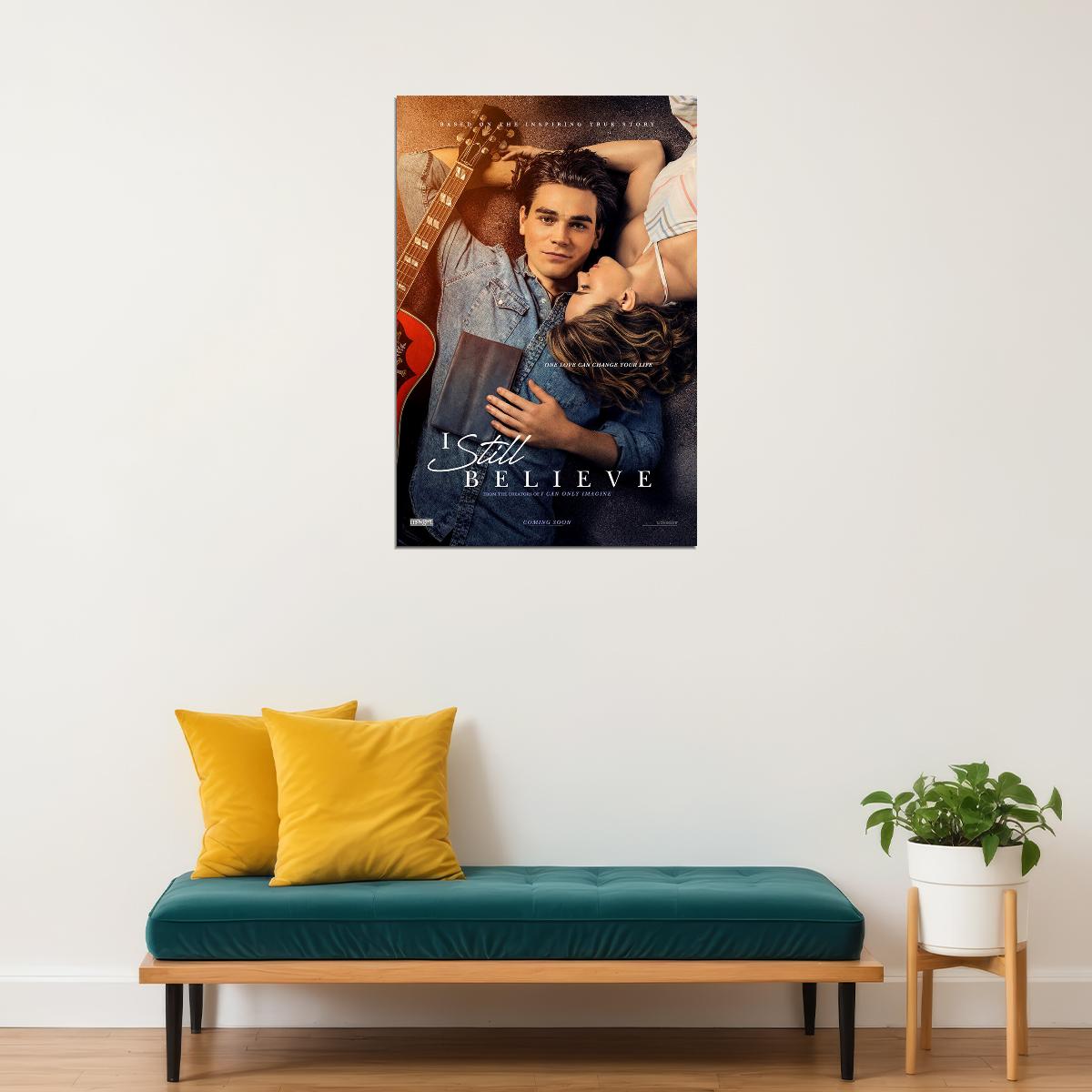 I Still Believe 2020 Movie Biography Drama Poster Wall Art Print Home Wall Decor - xonomax