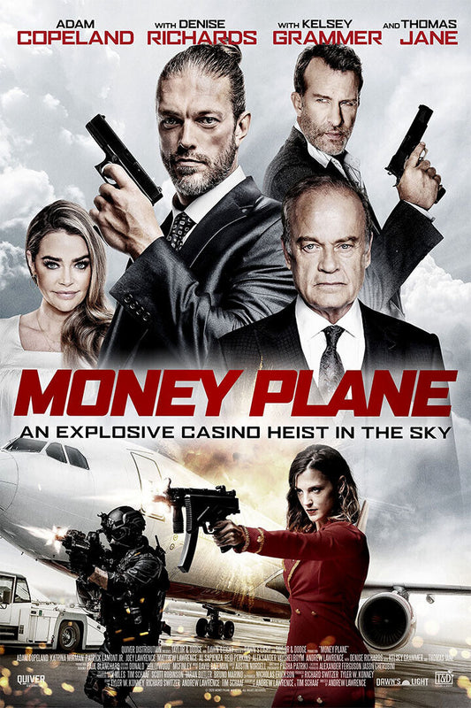 Money Plane Movie 2020 Thriller Poster Wall Art Print Home Wall Decor - xonomax