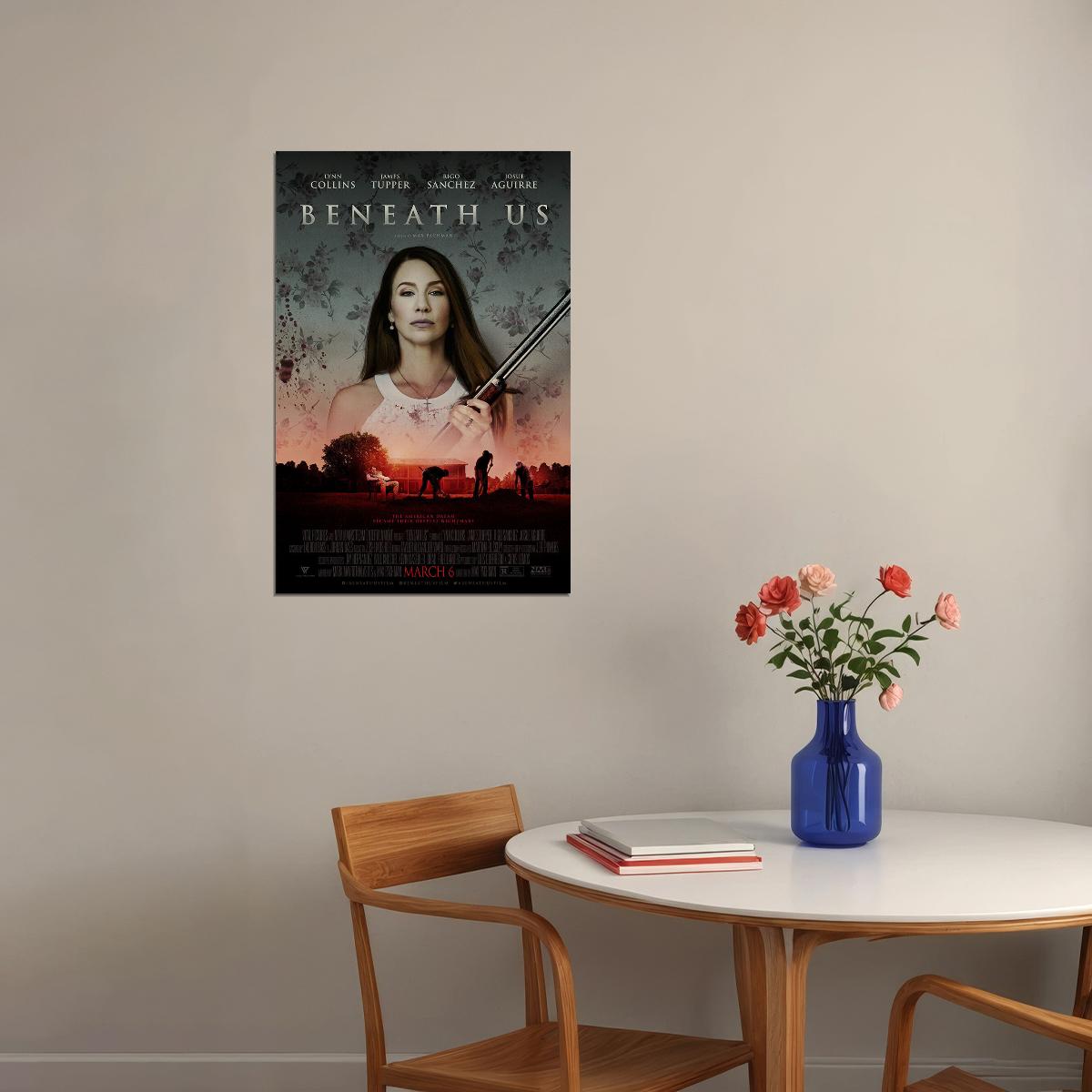 Beneath Us 2020 Movie Thriller Horror Poster Wall Art Print Home Wall Decor - xonomax