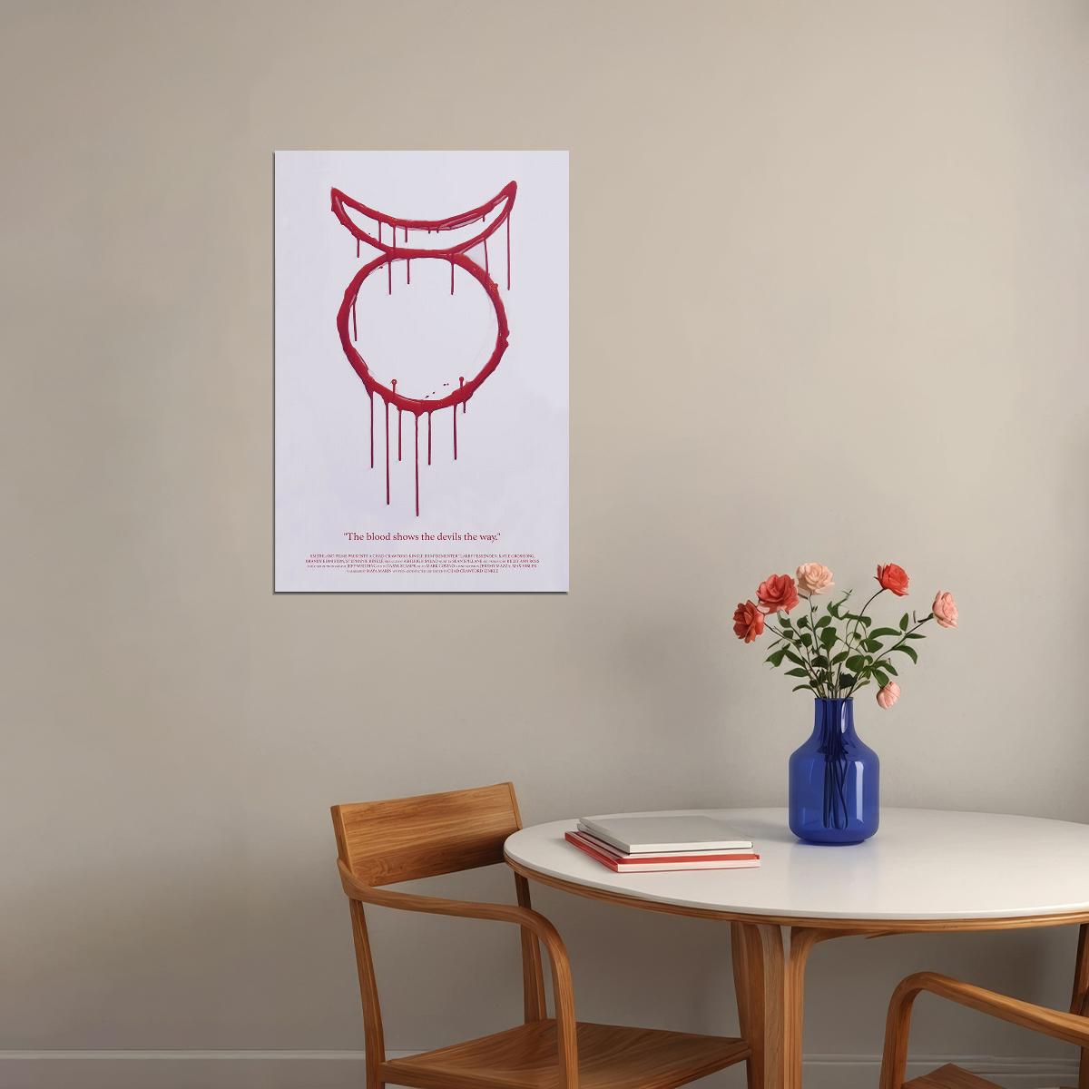 Dementer Movie The Blood Shows Devils Horror Way Poster Wall Art Print Home Wall Decor - xonomax