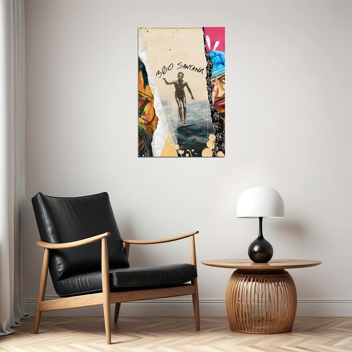 Big Kahuna Og And Fly Anakin 360 Santana Rap Music Poster Wall Art Print Home Wall Decor - xonomax