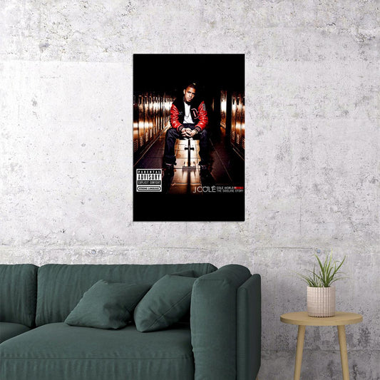 J Cole World The Sideline Story Music Album Poster Wall Art Print Home Wall Decor - xonomax