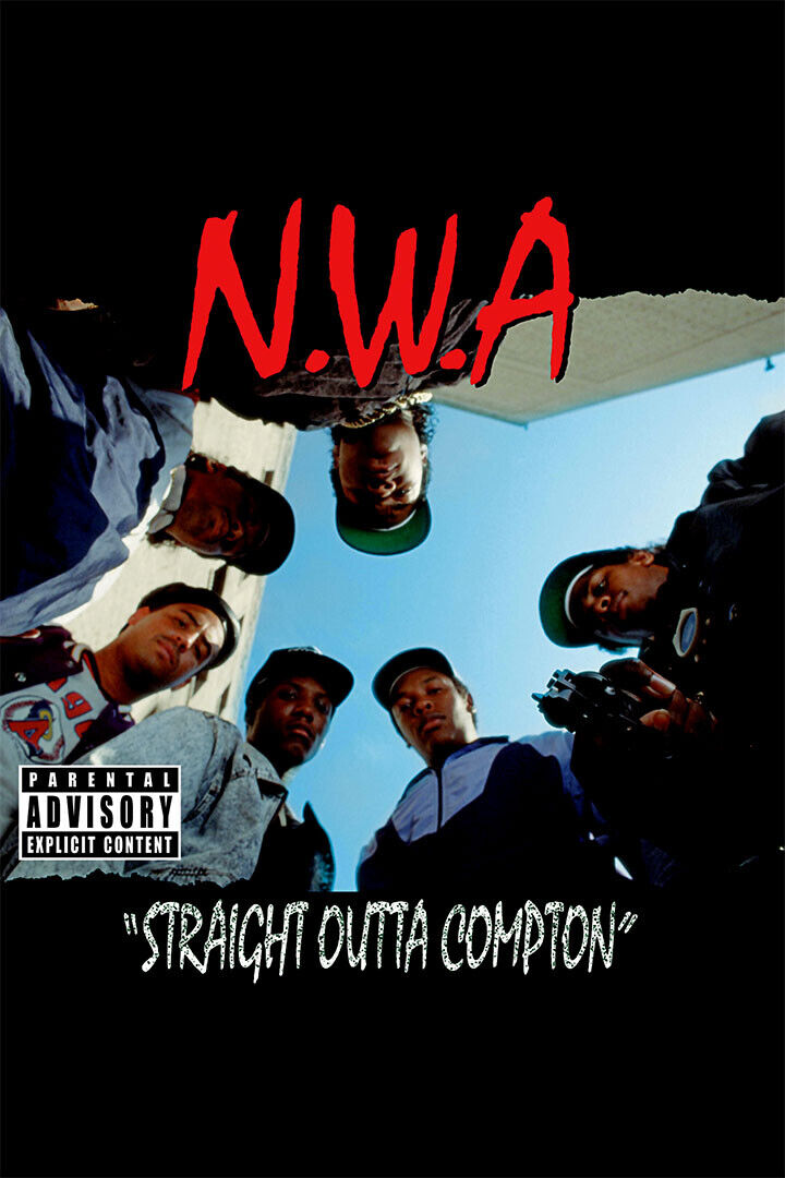 Nwa Straight Outta Compton Music Album Poster Wall Art Print Home Wall Decor - xonomax