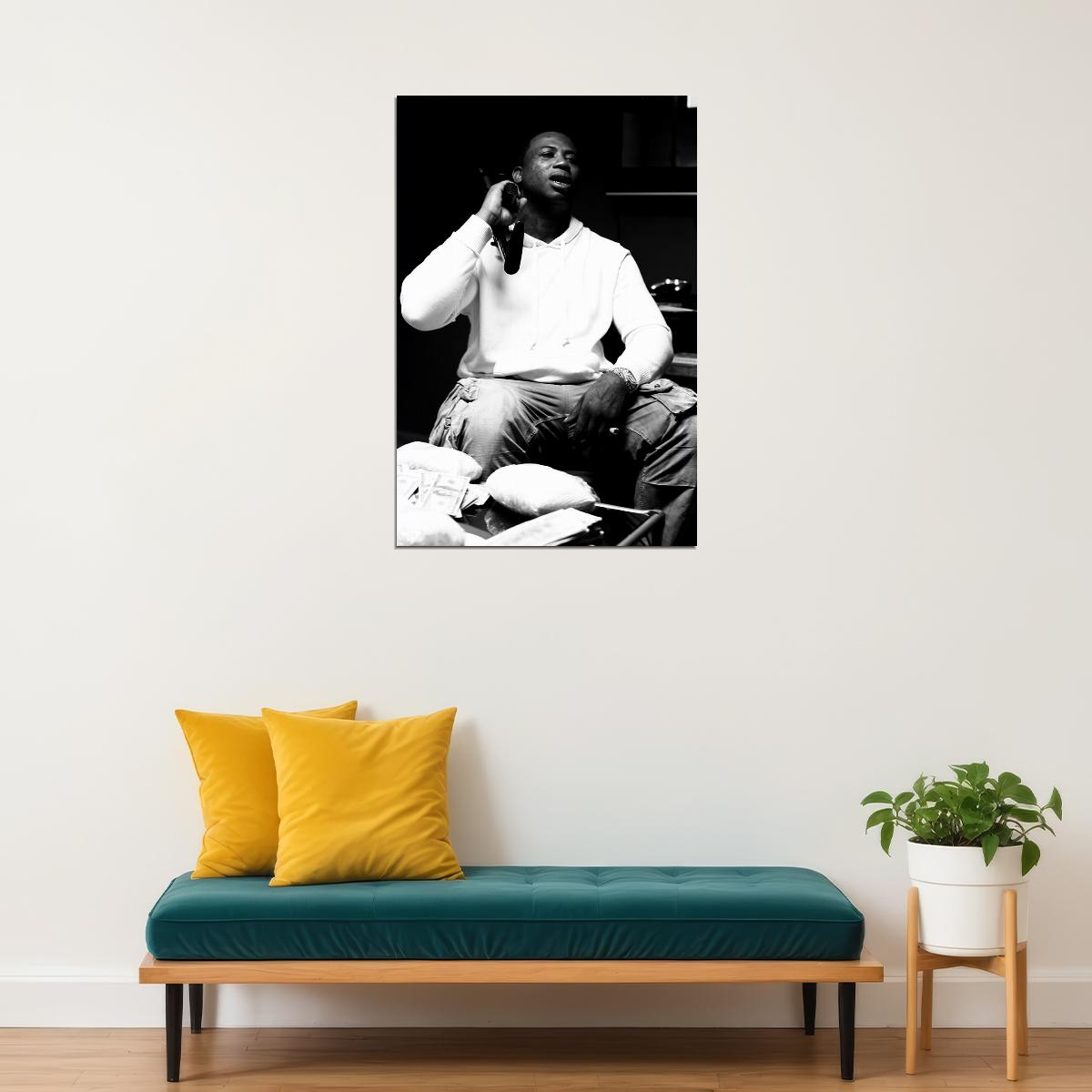 Radric Delantic Davis G Mane With Gun Music Album Poster Wall Art Print Home Wall Decor - xonomax