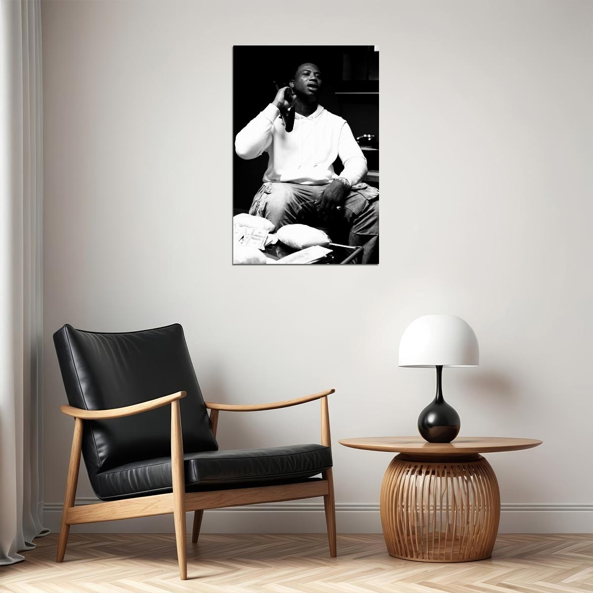 Radric Delantic Davis G Mane With Gun Music Album Poster Wall Art Print Home Wall Decor - xonomax