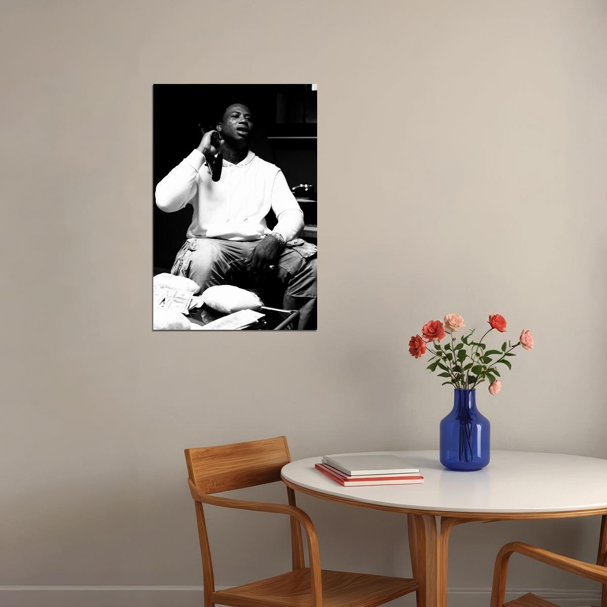 Radric Delantic Davis G Mane With Gun Music Album Poster Wall Art Print Home Wall Decor - xonomax