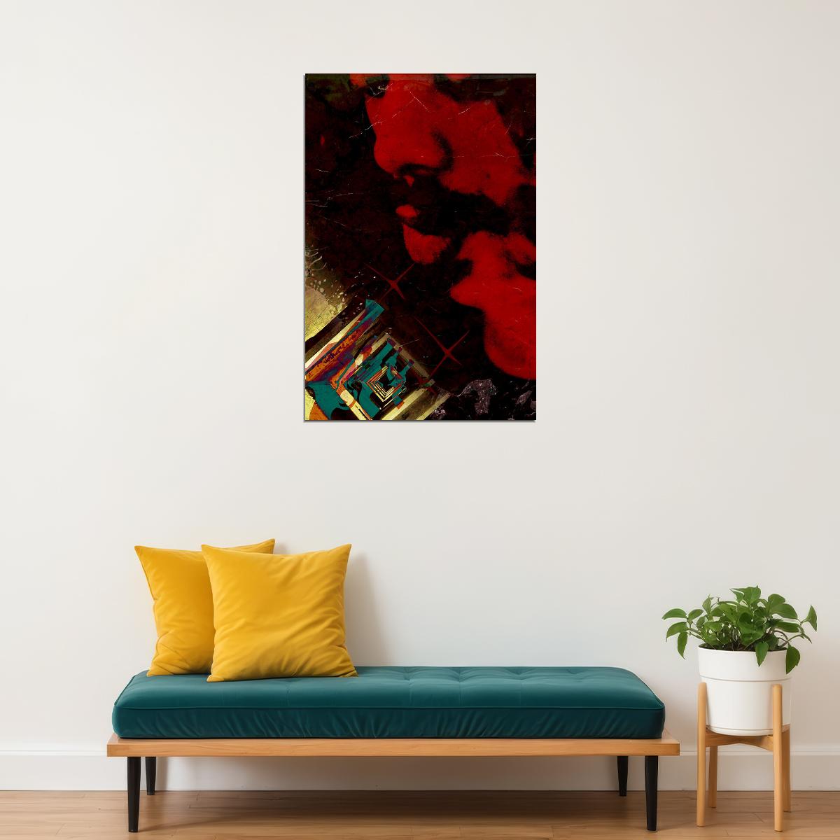 Evill Dewer A Beautiful Derangement Rap Music Poster Wall Art Print Home Wall Decor - xonomax
