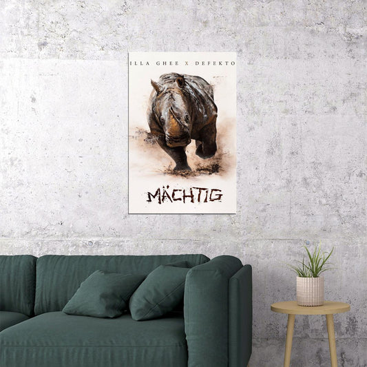 Illa Ghee And Defekto Machtig Rap Music Poster Wall Art Print Home Wall Decor - xonomax