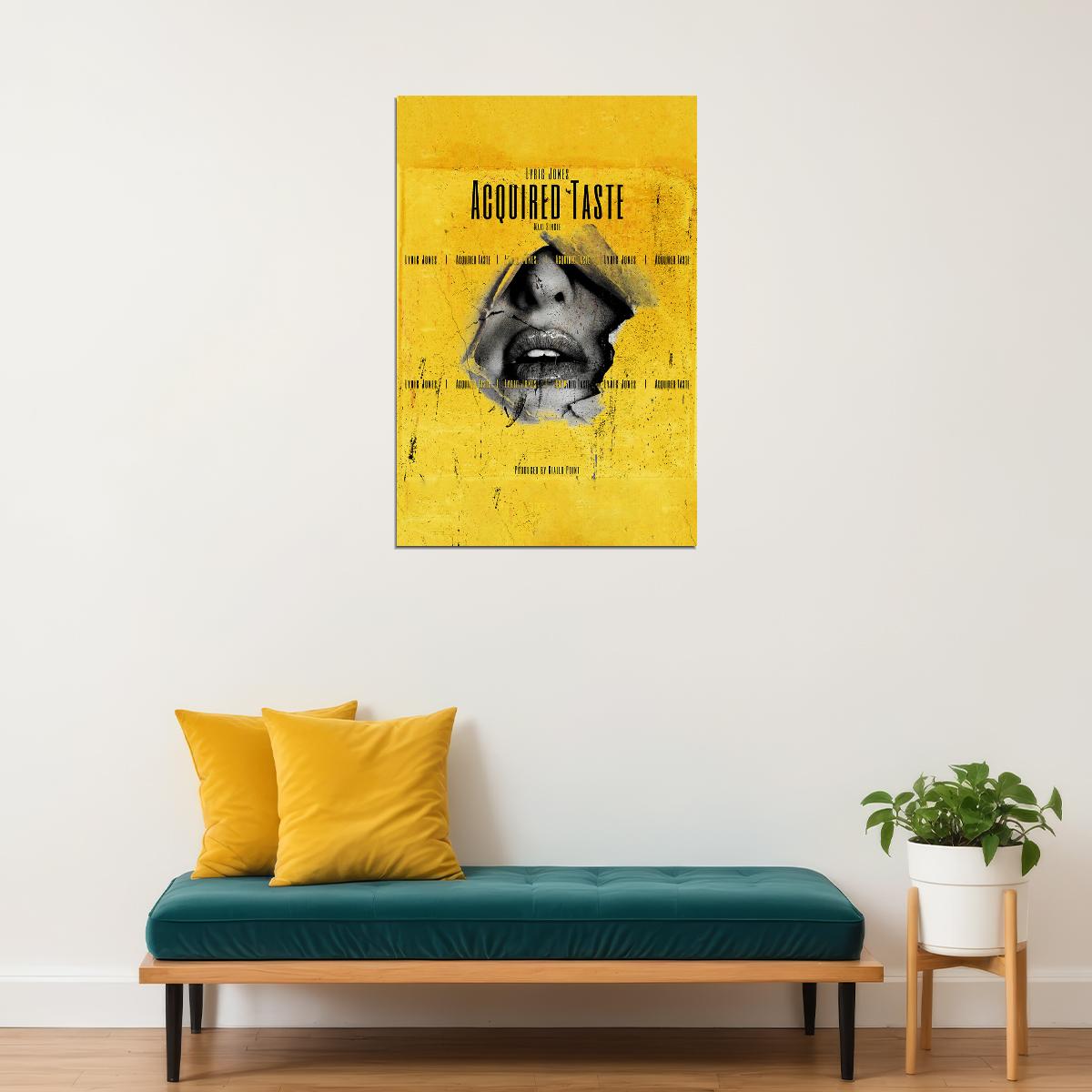 Lyric Jones And Giallo Point Acquired Taste Rap Music Poster Wall Art Print Home Wall Decor - xonomax