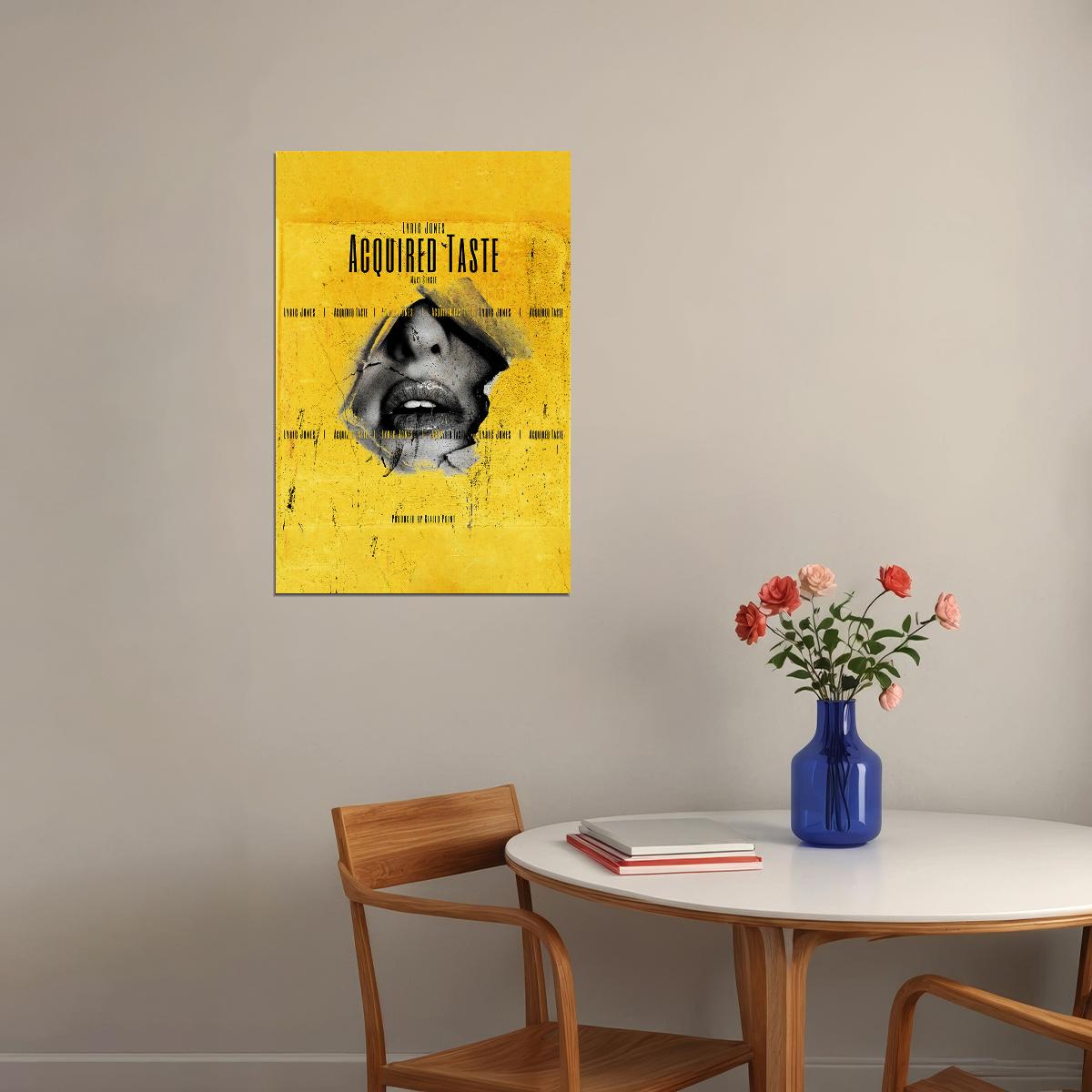 Lyric Jones And Giallo Point Acquired Taste Rap Music Poster Wall Art Print Home Wall Decor - xonomax