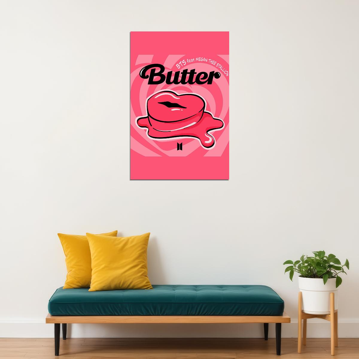 Megan Thee Stallion Suga Rap Music Poster Wall Art Print Home Wall Decor - xonomax
