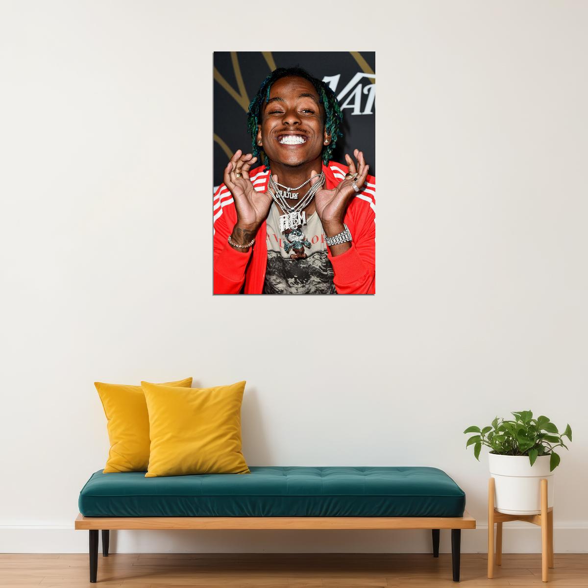 Rich The Kid Album Cool Artist And Goat Poster Wall Art Print Home Wall Decor - xonomax