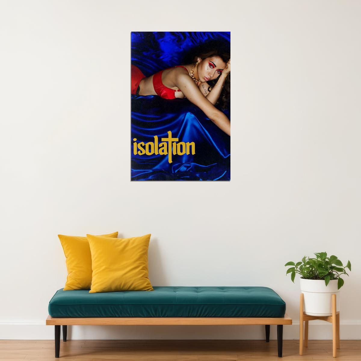 Hot Isolation Kali Uchis Album Music Cover Poster Wall Art Print Home Wall Decor - xonomax