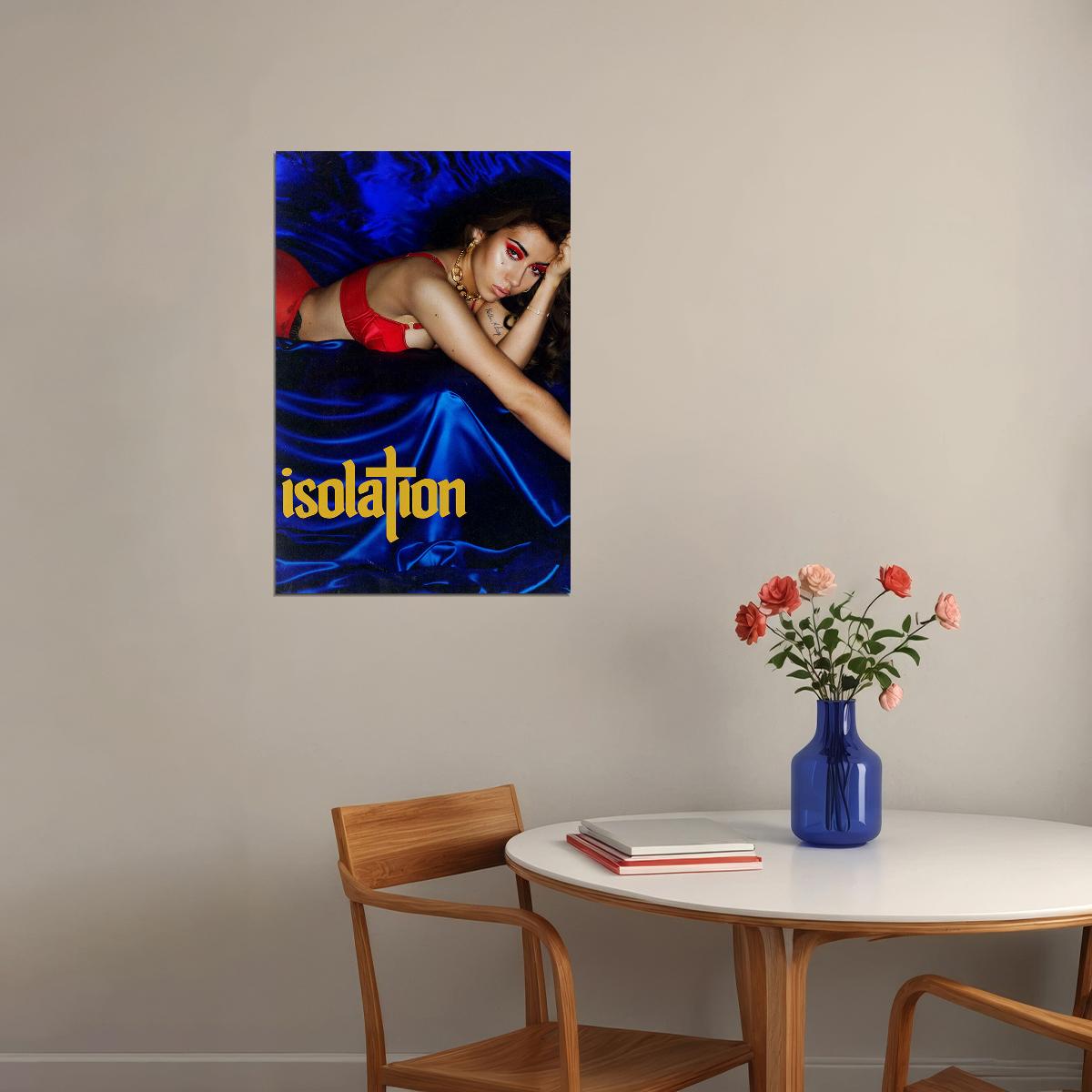 Hot Isolation Kali Uchis Album Music Cover Poster Wall Art Print Home Wall Decor - xonomax