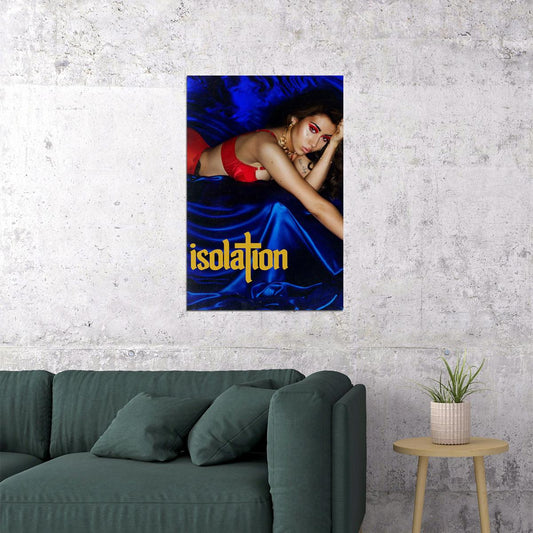 Hot Isolation Kali Uchis Album Music Cover Poster Wall Art Print Home Wall Decor - xonomax