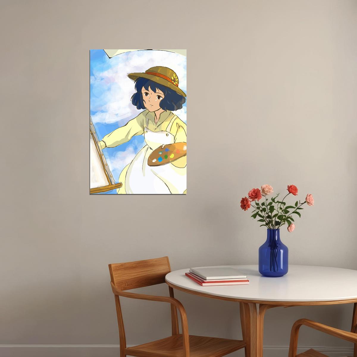 Hot The Wind Rises Miyazaki Animation Drama Poster Wall Art Print Home Wall Decor