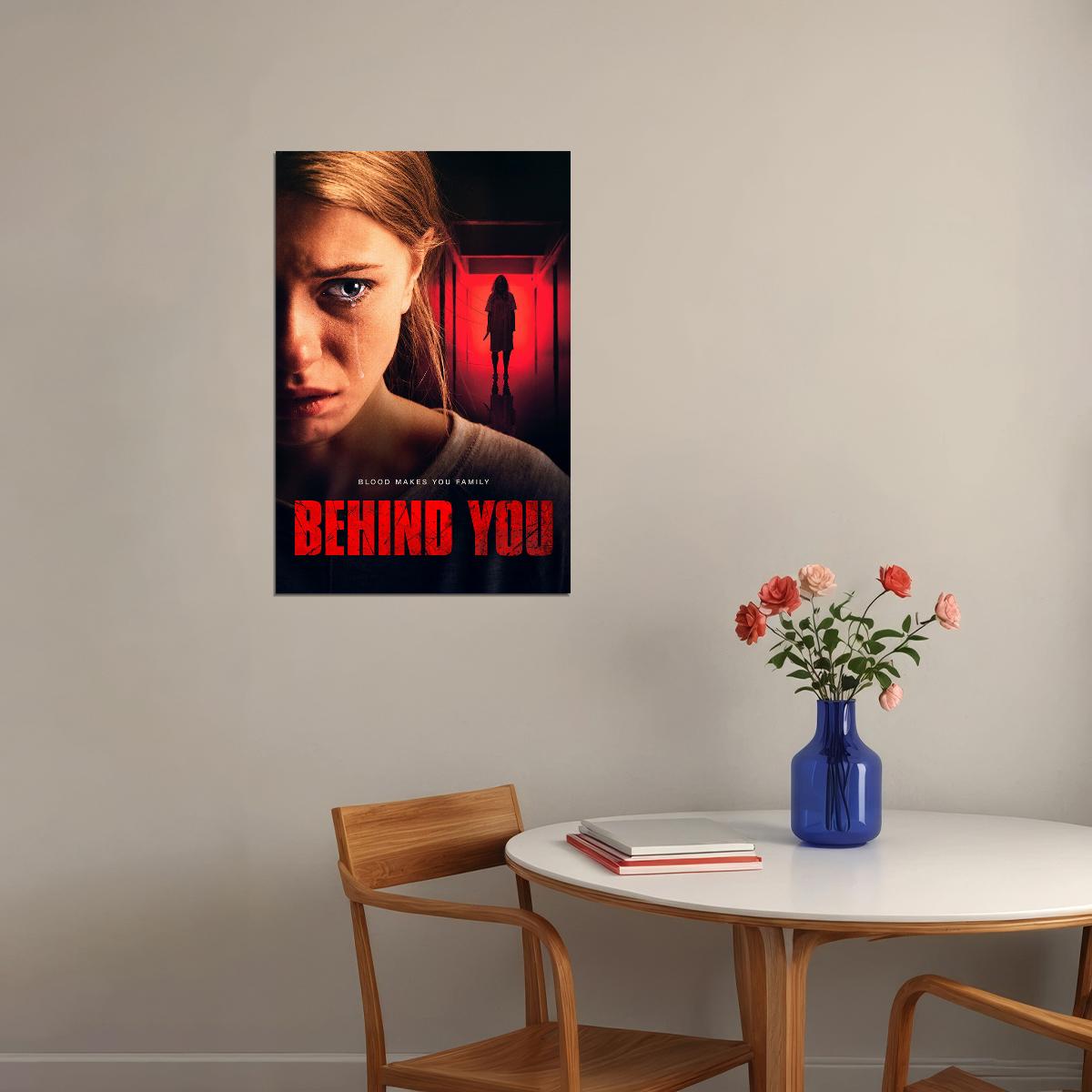 Behind You 2020 Movie Horror Mirror Poster Wall Art Print Home Wall Decor - xonomax