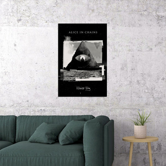 Alice In Chains Rainier Fog 2020 Rap Album Singer Poster Wall Art Print Home Wall Decor - xonomax