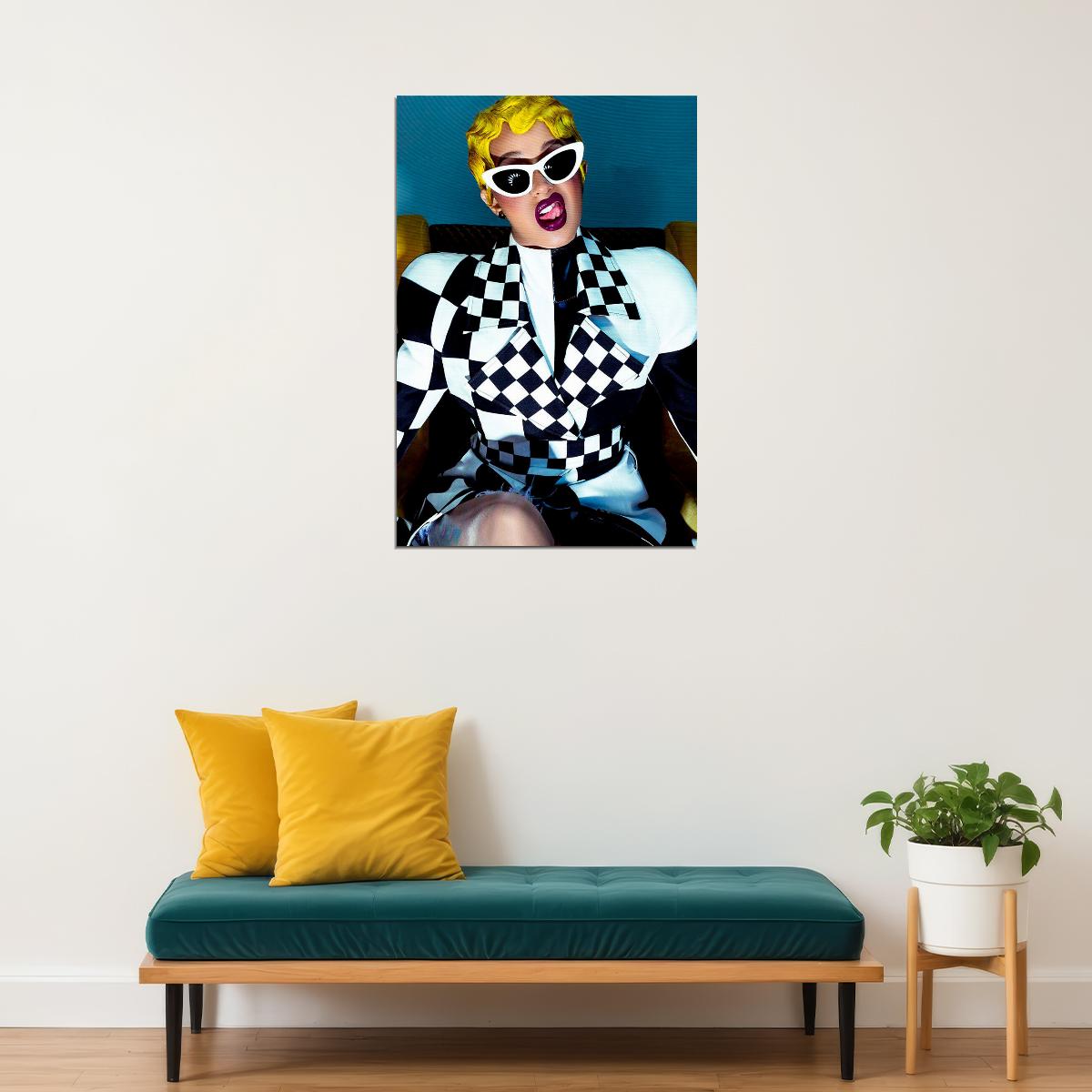Cardi B Invasion Of Privacy 2020 Rap Album Singer Poster Wall Art Print Home Wall Decor - xonomax