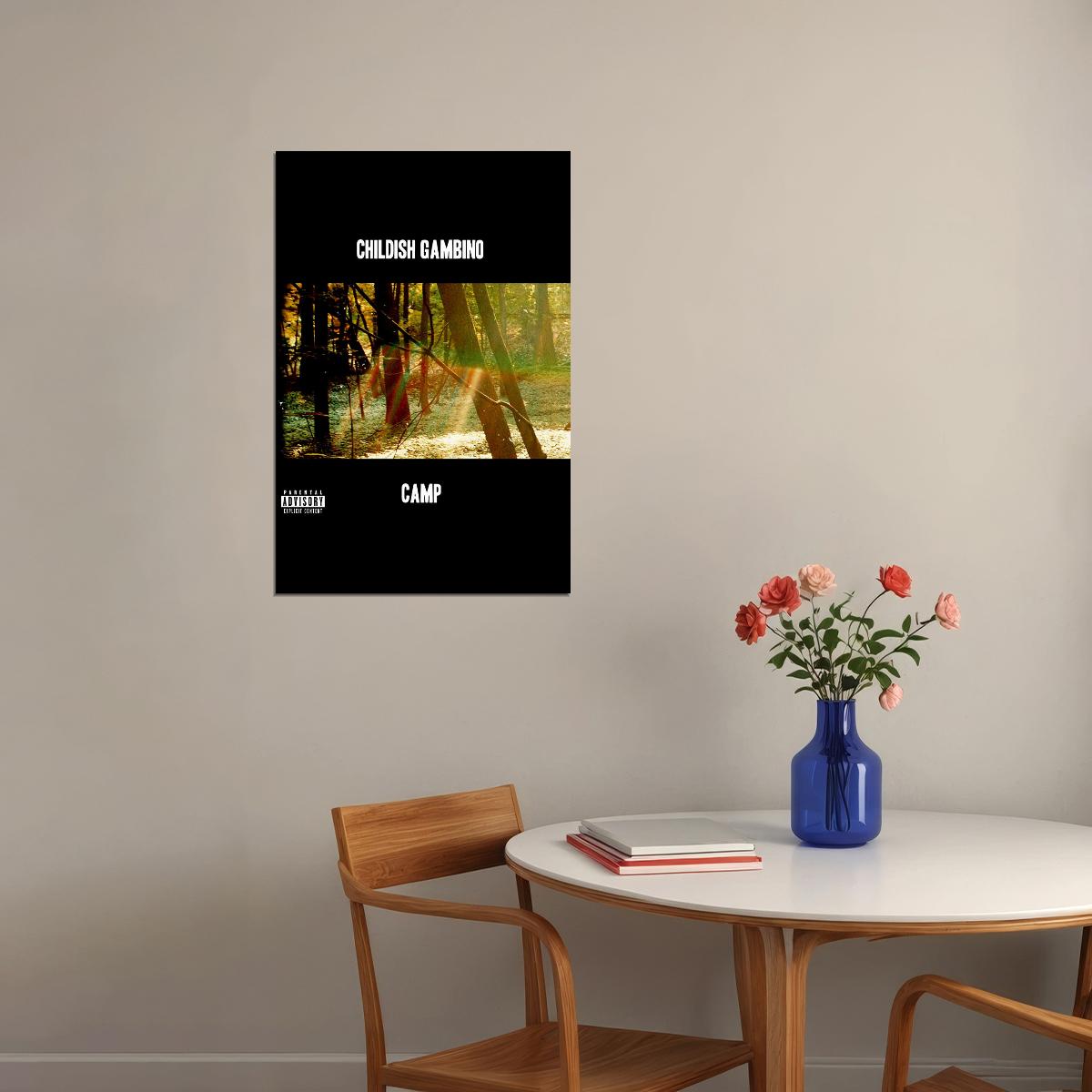 Childish Gambino Camp 2020 Rap Album Singer Poster Wall Art Print Home Wall Decor - xonomax