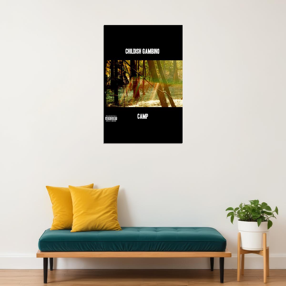 Childish Gambino Camp 2020 Rap Album Singer Poster Wall Art Print Home Wall Decor - xonomax