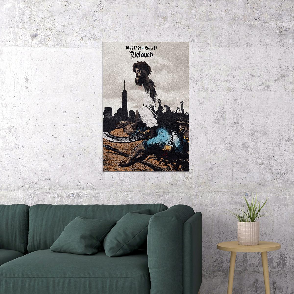 Dave East And Styles P Beloved 2020 Rap Album Singer Poster Wall Art Print Home Wall Decor - xonomax