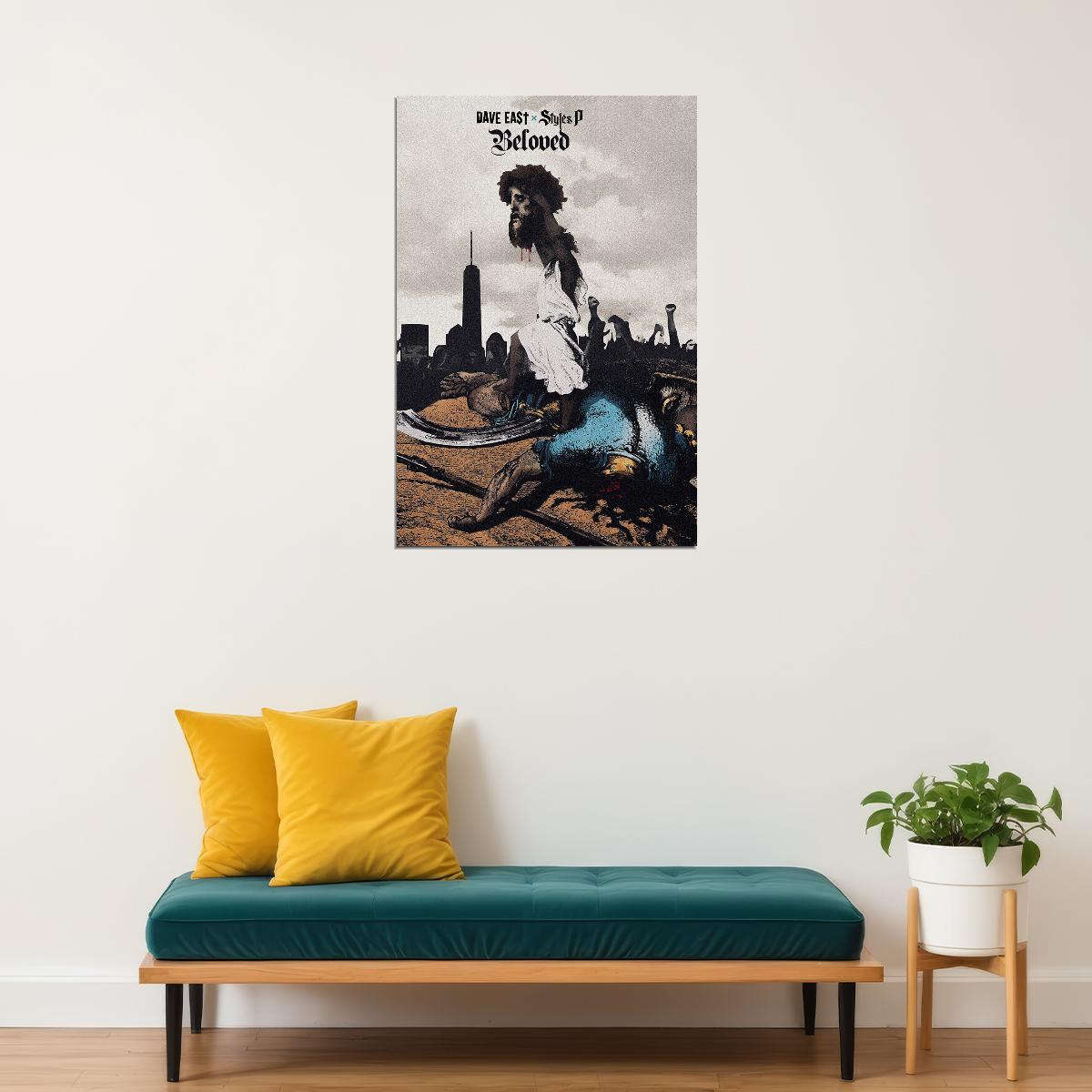 Dave East And Styles P Beloved 2020 Rap Album Singer Poster Wall Art Print Home Wall Decor - xonomax