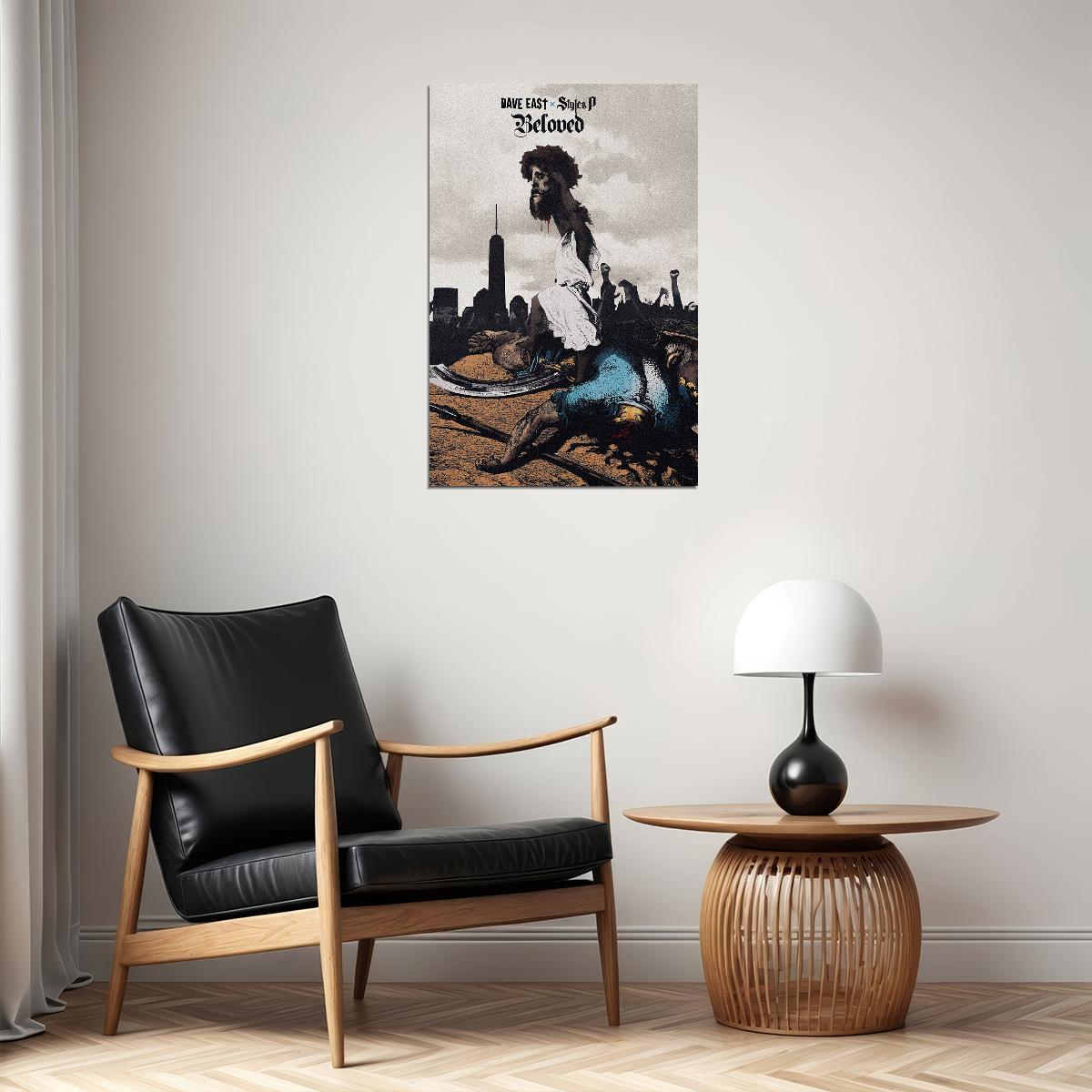 Dave East And Styles P Beloved 2020 Rap Album Singer Poster Wall Art Print Home Wall Decor - xonomax