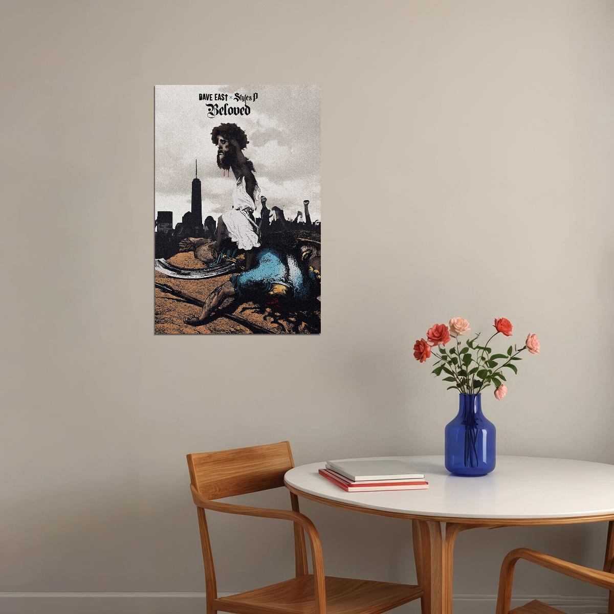 Dave East And Styles P Beloved 2020 Rap Album Singer Poster Wall Art Print Home Wall Decor - xonomax