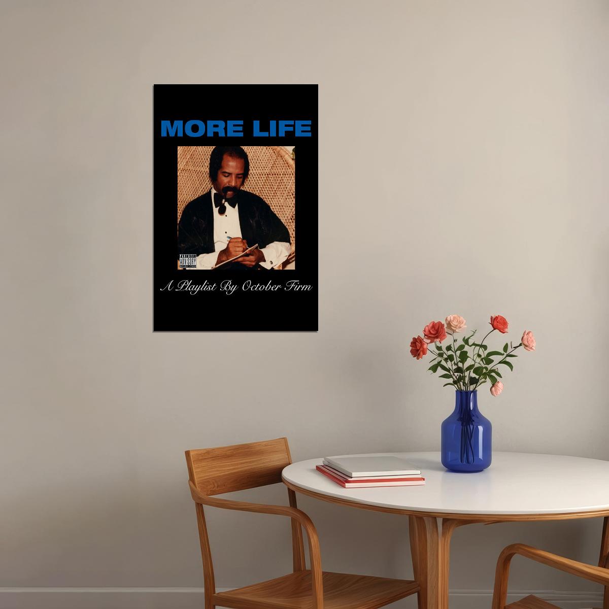 Drake More Life 2020 Rap Album Singer Poster Wall Art Print Home Wall Decor - xonomax