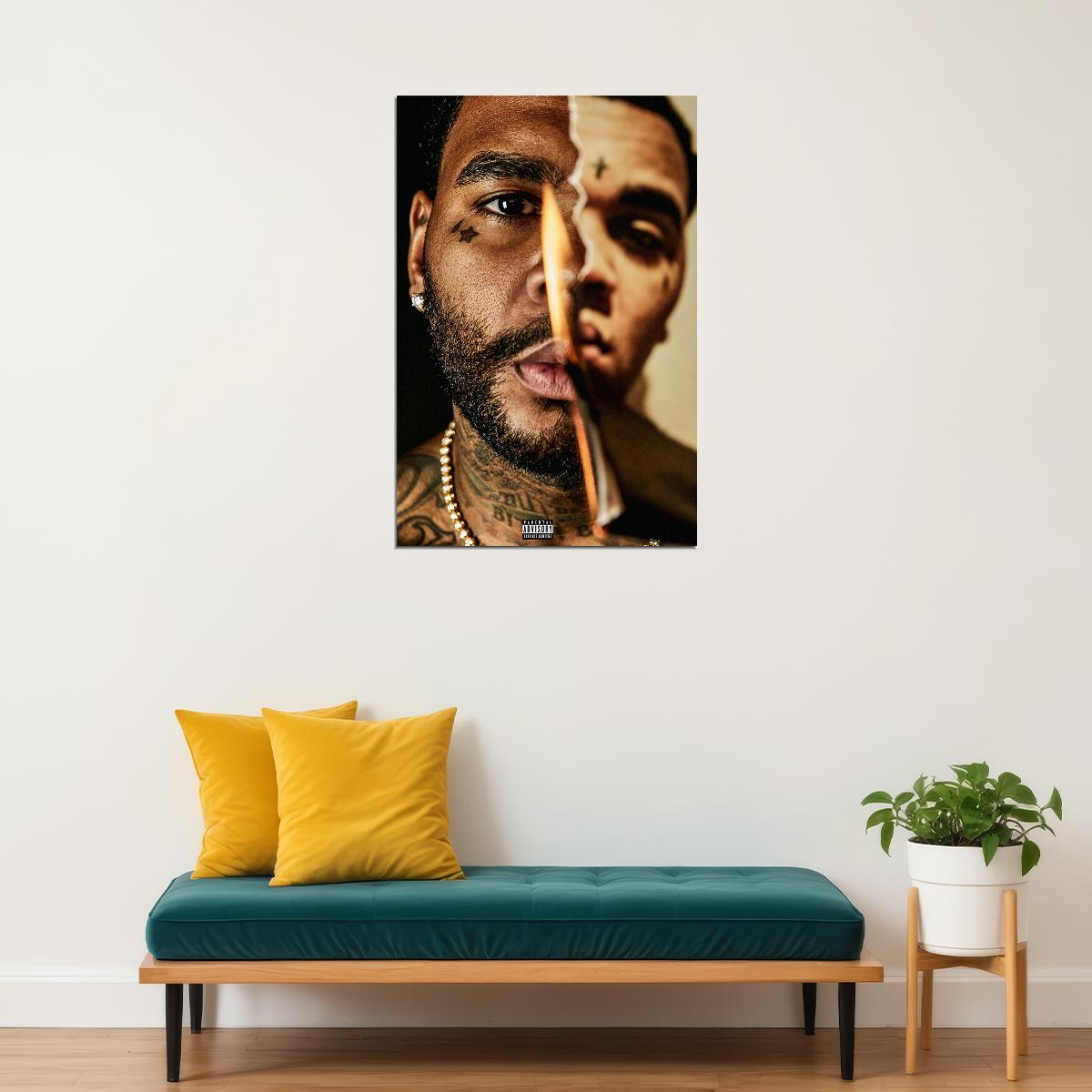 Kevin Gates I'm Him 2020 Rap Album Singer Poster Wall Art Print Home Wall Decor - xonomax