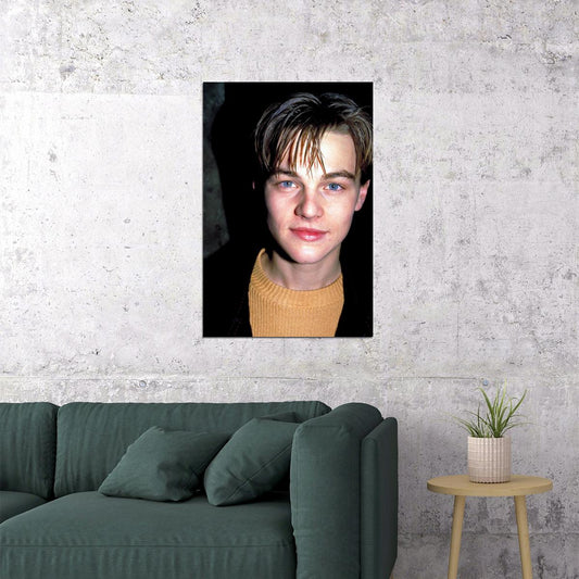 Hot Leonardo Dicaprio Young Boy Poster Wall Art Print Home Wall Decor - xonomax